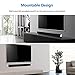 Wohome Sound Bar S88 20-Inch 50W Audio Stereo Home Theater Soundbar Speaker, with Bluetooth 5.0, 3D Surround Sound, 3 EQs, Optical/Aux/Coaxial/HDMI/USB, Compatible with 4K & HD & Smart TV