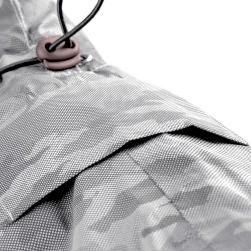 Hunter Hunde-Regenmantel, grau, 30 cm