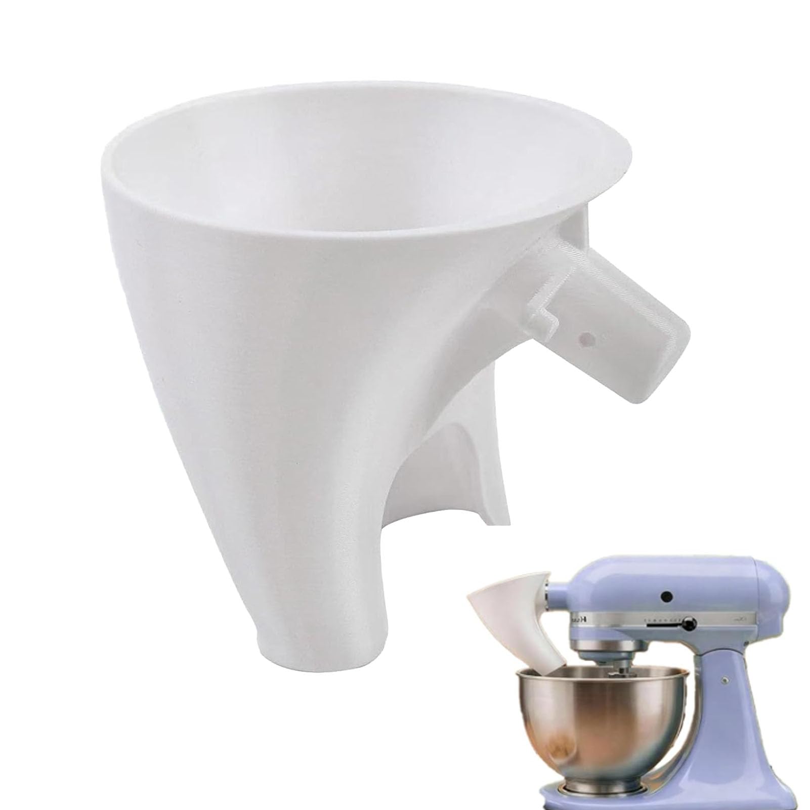 Photo 1 of **SIMILAR PRODUCT**Flour Funnel for Kitchen Aid Mixer for Kitchenaid Mixer