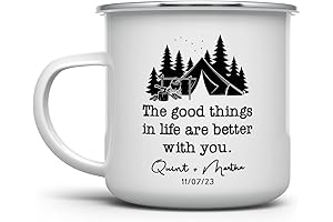 Personalized Wedding Engagement Campfire Mug: A Romantic Keepsake