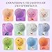 Advent Calendar 2025, 24 Different Natural Scents Bath Bombs Advent Calendar for Relaxation & Stress Relief-Christmas Gift for Women & Men, Stocking Stuffers