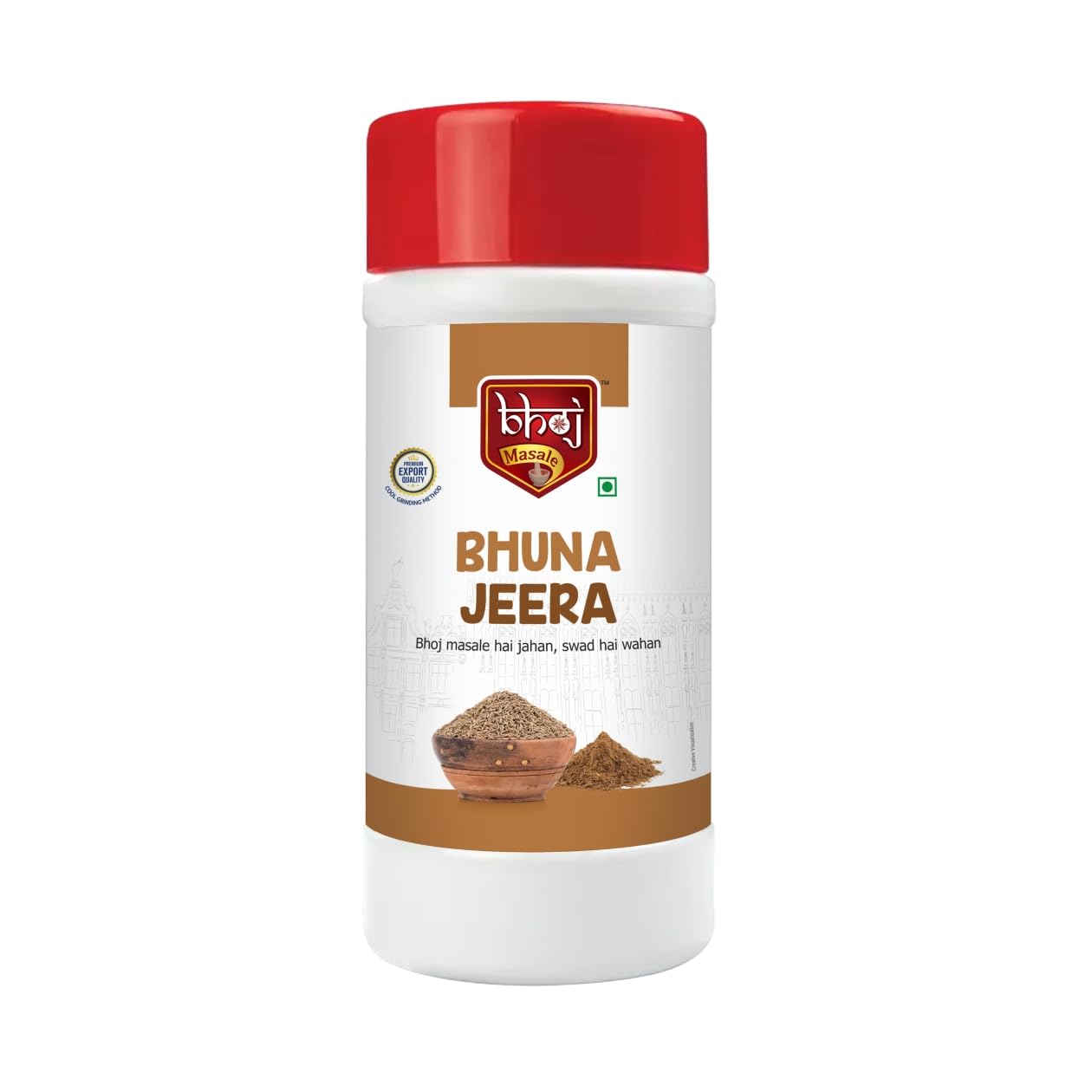 Bhoj Masale Fresh and Natural Roasted Cumin Powder 450GM | Bhuna Jeera Powder | Indian Spice Masala | Zero Additives And Preservatives. No Colour, No Preservatives, No Onion & No Garlic (Jain Masala) (B0CDWN1RN4) Amazon Price History, Amazon Price Tracker