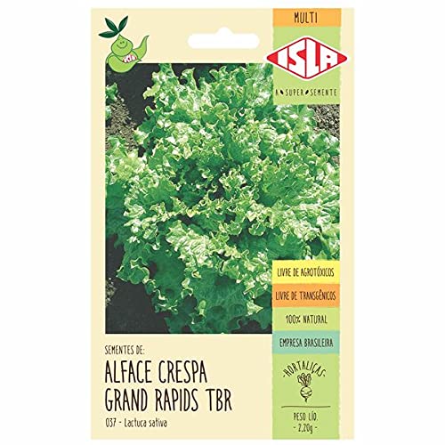 Sementes Alface Crespa Sem Agrotóxico Isla