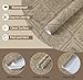 Toduso Peel and Stick Wallpaper Vintage Wall Paper Boho Contact Paper Brown Floral Removable Wallpaper for Bathroom Bedroom Flower Waterproof Self Adhesive Vinyl Drawer Decor 17.3