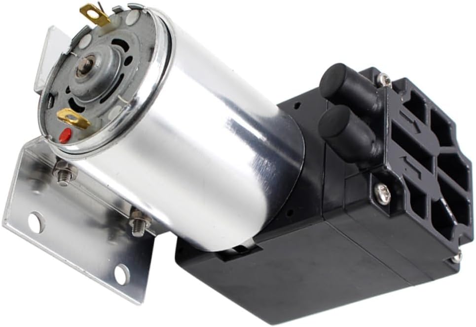 MERRYHAPY 12v Inflatable Air Pump Vacuum Pump Mini Electric Air Compressor 5l/ Rate 65-120kpa Pressure Portable