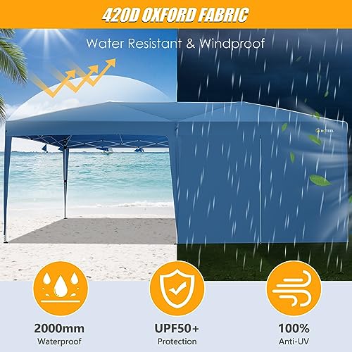 Image of HOTEEL Party Tent with Removable Sidewalls for Parties Carpas para Fiestas