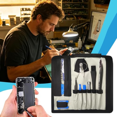 Kit de réparation de téléphone et jeu de tournevis de précision pour console et PC - 4