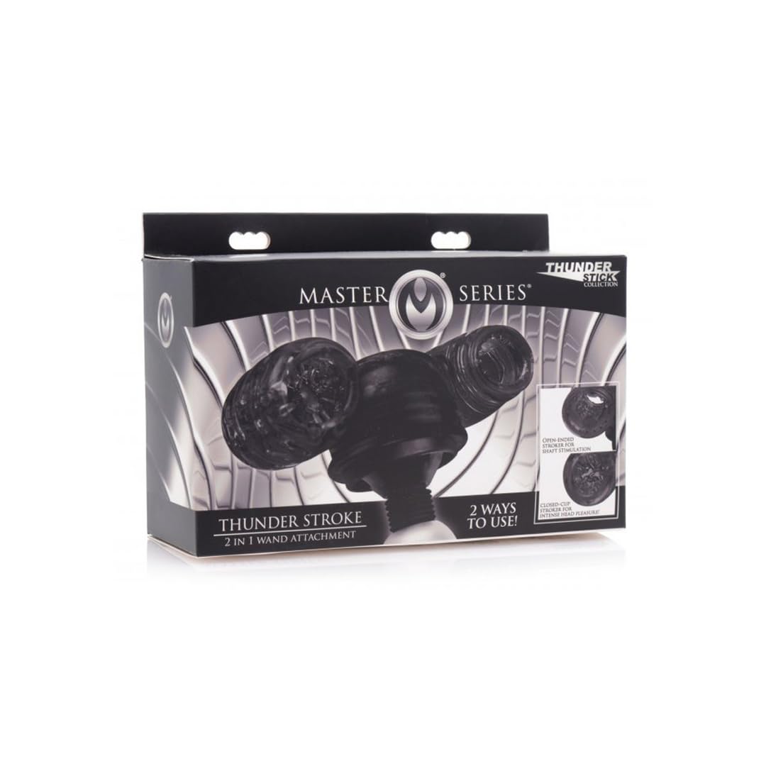 Amazon.com: Thunder Stroke 2 in 1 Wand Masturbation Attachment : Health &  Household