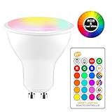 serie de focos led para exterior 16 colores con mando a distancia IR: 16 tipos de colores estáticos se pueden ajustar mediante las teclas de ajuste de color en el controlador, fácil de operar. Puedes elegir los colores que te gusten en diferentes ocasiones. Es más conveniente controlar la luz con el mando a distancia de infrarrojos, un controlador puede controlar más de una bombilla.