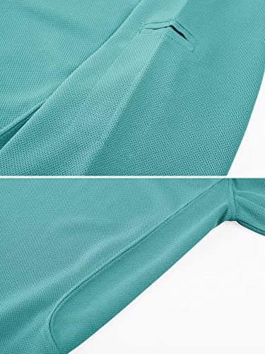 Magcomsen Mens Golf Polo Short Sleeve Shirts Mens Golf Shirts For Men Fishing Shirts Golf Polo Shirts For Men Quick Dry Shirts Summer Shirts #TOP2