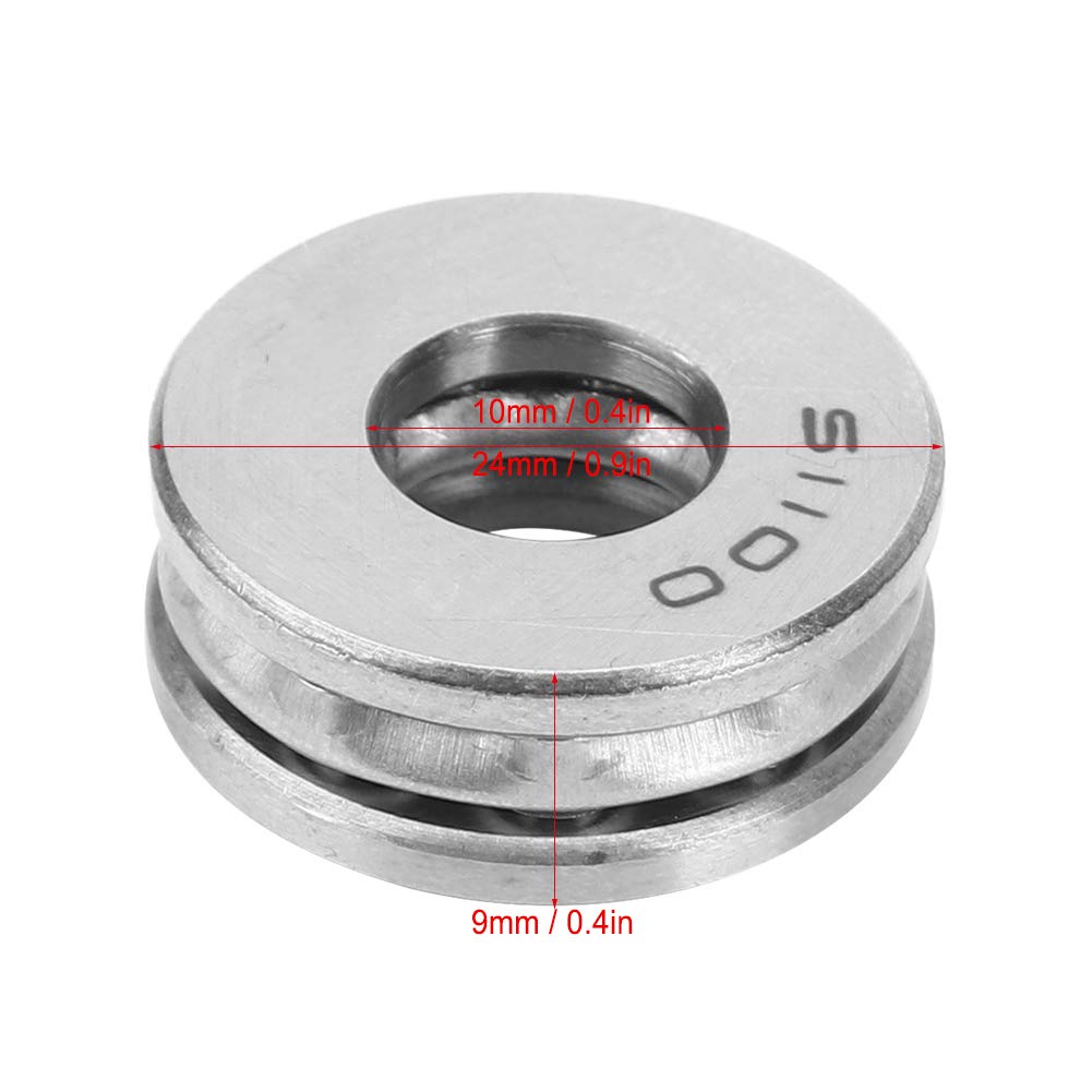 Cuscinetti A Sfera Di Spinta 10PCS - Kit Assiale In Metallo, Alta Precisione, Per Macchine E Attrezzi