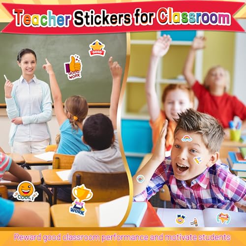 HORIECHALY Smelly Stickers Scratch and Sniff for Kids, 48 Sheets Positive Reward Pattern, 1320 Pieces 12 Scents Funny Scented Stickers, Prize Motivational Tool for Teachers, Students, and Toddlers