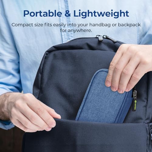 Image of AUVON Insulin Cooler Travel Case, Diabete Care, 2x90g TSA-Approved Ice Pack | Diabetic Medication Insulated Cooling Bag for 2 Insulin Pens and Diabetic Supplies Storage, Compact for Daily Life and Trips