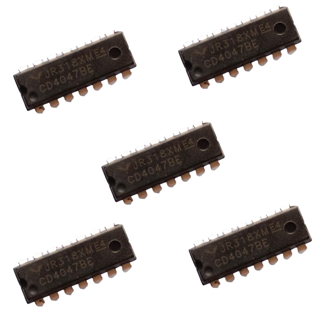 xcluma 4047 CD4047BE Monostable/Astable Multivibrator DIP (Pack of 5)-image-3