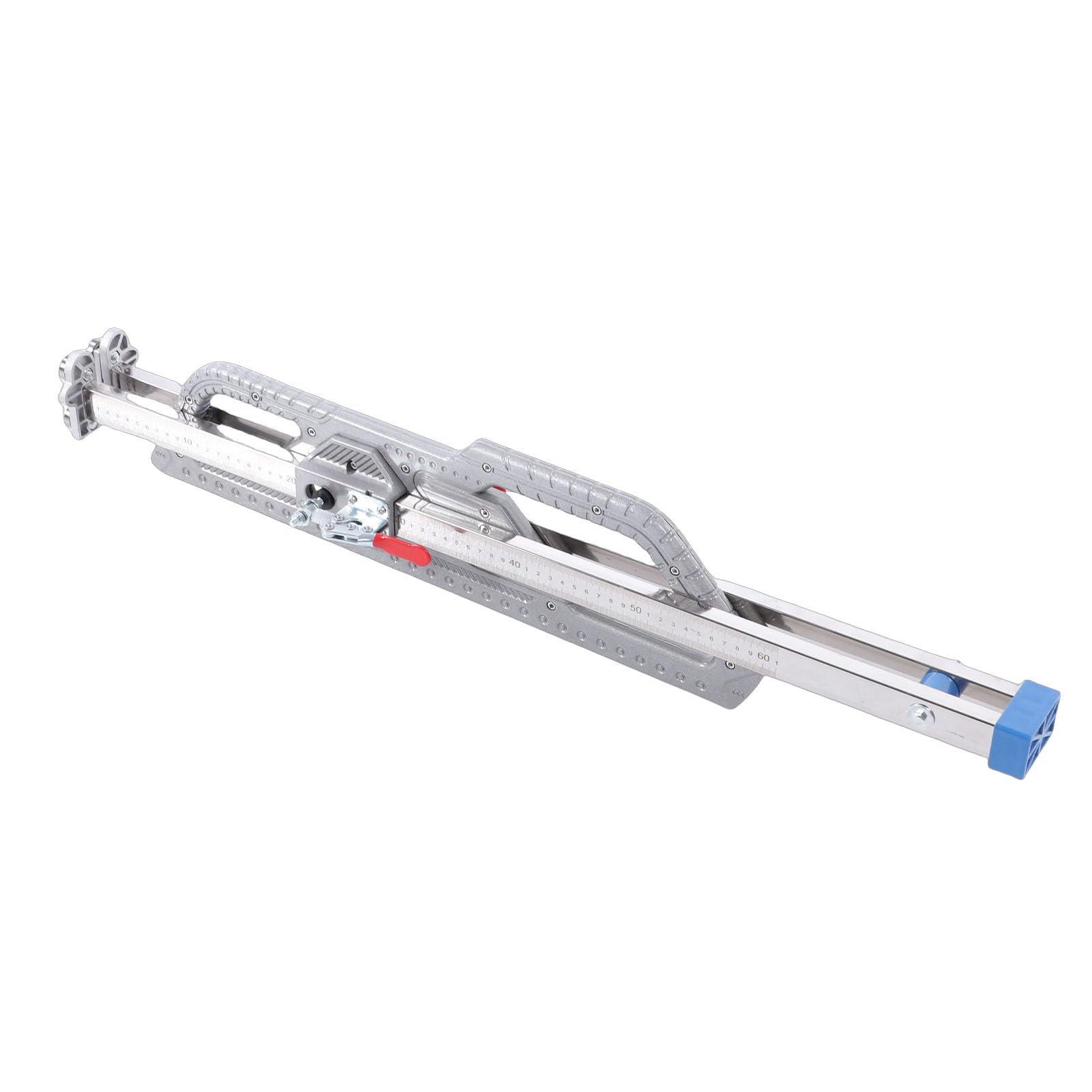 Taglierina per Cartongesso, Utensile da Taglio per Cartongesso in Lega di Alluminio con Doppi Posizionatori Fissi e Design Pieghevole, per un Taglio Preciso e Stabile