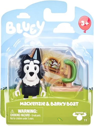 Miniatura 2 de Bluey Story Starters - Elige entre 8 figuras, bingo, miel, Snickers, Indy o Muffin, a partir de 3 años (Mackenzie - Barky Boat)