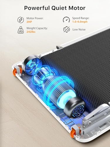 Image of WalkingPad Z1 Foldable Walking Pad Treadmill, Under Desk Compact Design