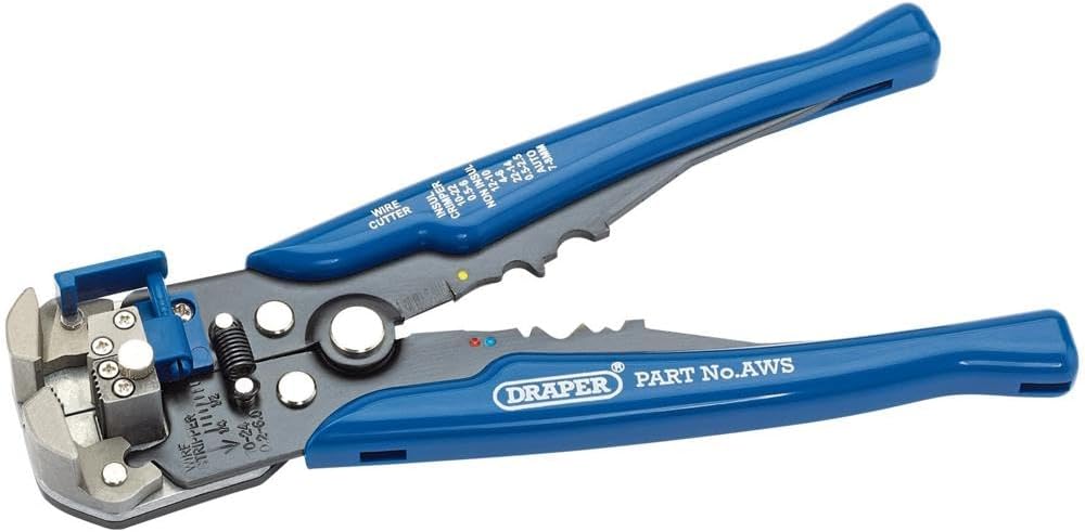 Draper 35385 Automatic Wire Stripper, 3" , Blue