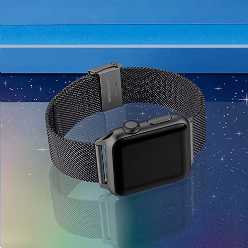 Wepro Correas compatible con Apple Watch Correa 44mm 42mm 45mm 46mm 49mm para Mujeres/Hombres, Correa de Metal para Apple Watch SE/iWatch Series 10 9 8 7 6 5 4 3 2 1/Ultra/Ultra 2, Gris Espacial