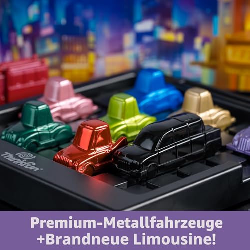 ThinkFun Rush Hour Deluxe - Logikspiel ab 8 Jahre, Denkspiel für 1 Spieler – Ansicht 3