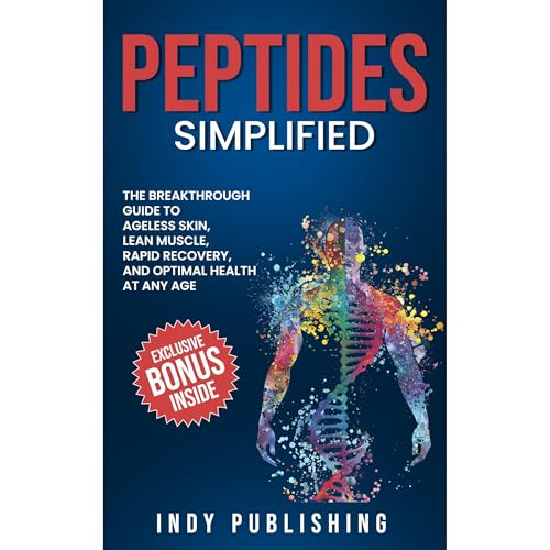 Peptides Simplified Audiolibro Por Indy Publishing arte de portada