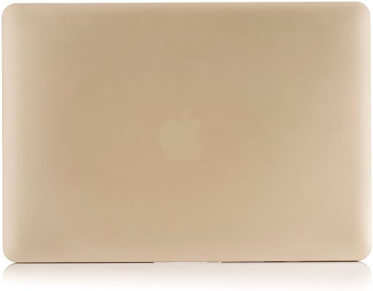 Compatible with MacBook 12 Inch A1534 - Slim Snap On Hard Shell Protective Cover and Keyboard Cover (Gold) - Image 3