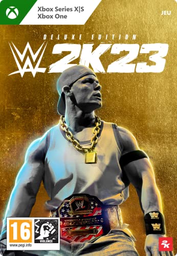 WWE 2K23 Deluxe Edition Xbox graphismes 4K et mode MyGM évolué