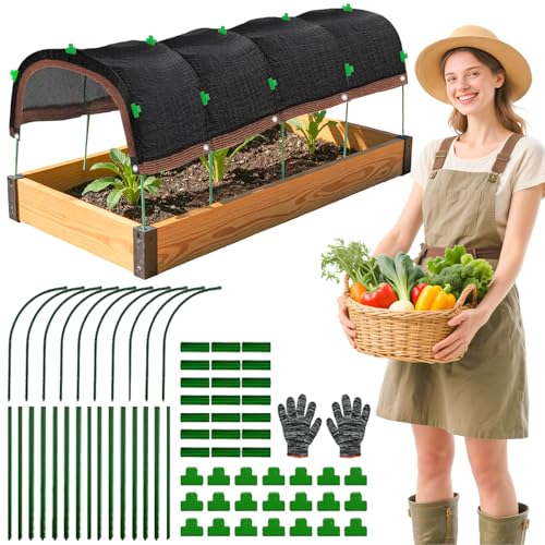 Upgraded Garden Shade Cloth Kit 78.7"x59" Garden Shade Cloth for