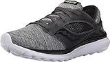 Saucony Men's Kineta Relay Running Shoe, Heather/Black, 11 M US