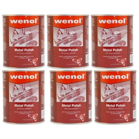 Wenol Metal Polish Case of 6 1000 ml Cans Cover