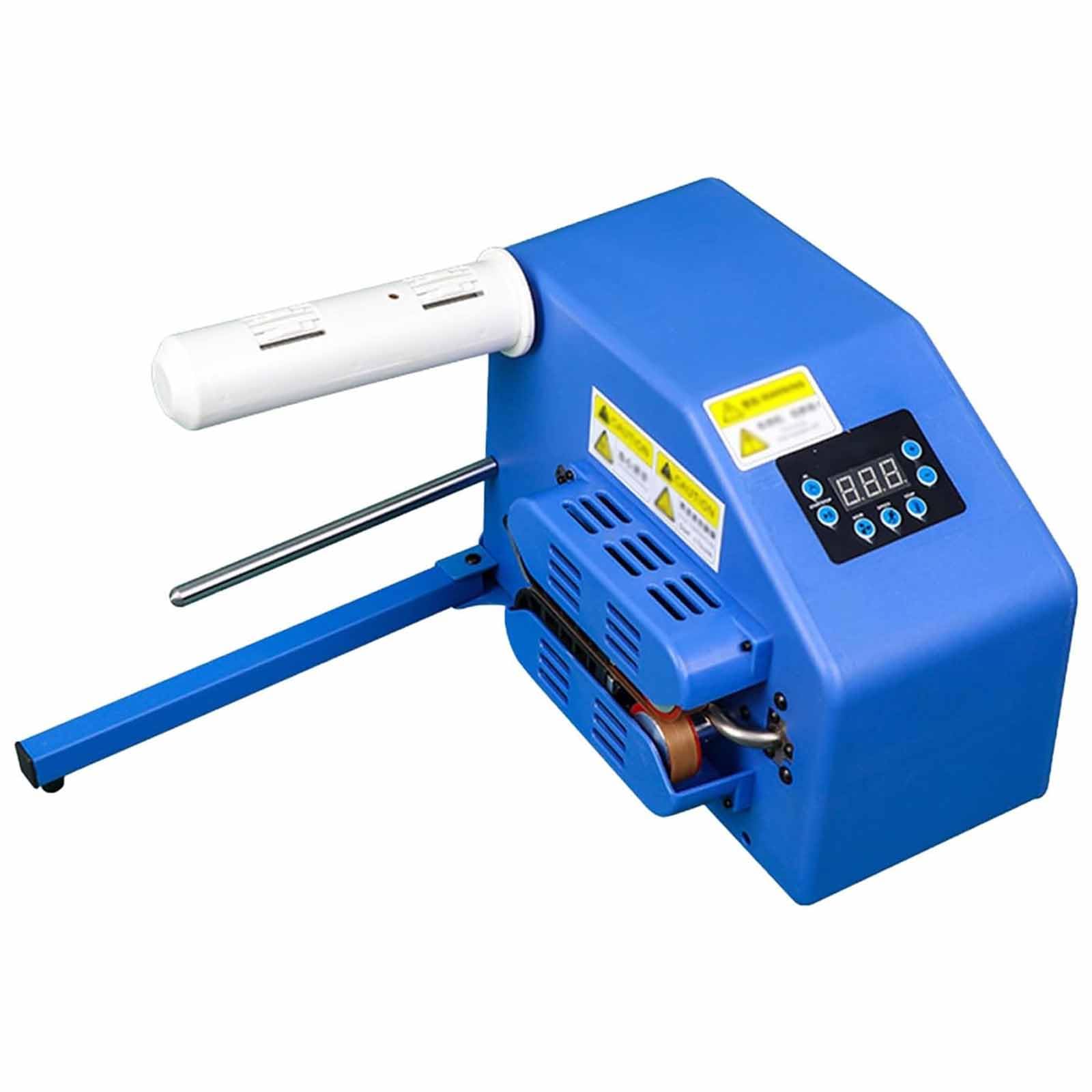 Macchina Per Imballaggio Con Cuscino D'aria A Velocità Regolabile 200w, Strumento Per Gonfiare Film A Cuscino D'aria, Con Schermo Di Controllo Digitale Per Spedizioni E Magazzino blue