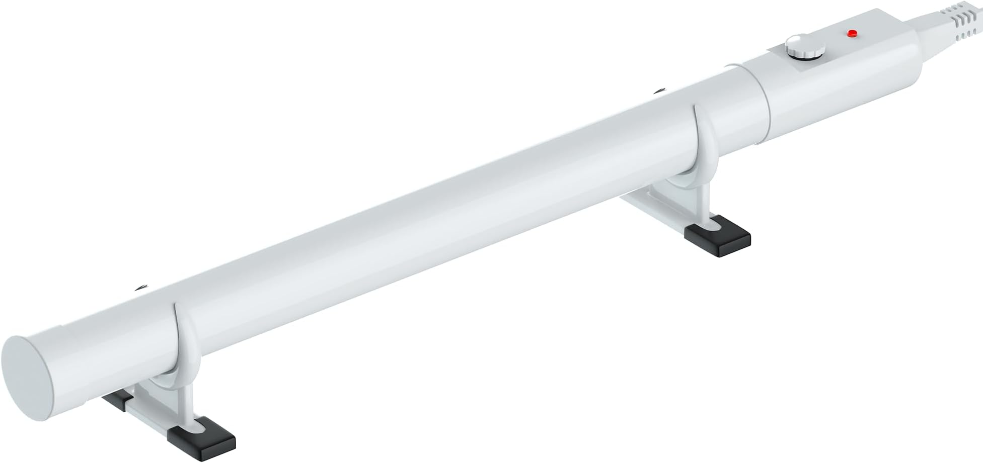 Slimline Ecoheater Tube Heater with Thermostat White 500mm 55W