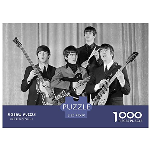 Puzzles pour Adultes 1000 Pièces Les Beatles Puzzles 1000 Pièces Groupes Célèbres pour Adultes Enfants Activité Familiale Puzzles Jeux Jouets Cadeau - Les Beatles, Paul McCartney, John Lennon, RIngo Starr, George Harrison Puzzles pour Adultes 1000 Pièces Les Beatles Puzzles 1000 Pièces Groupes Célèbres pour Adultes Enfants Activité Familiale Puzzles Jeux Jouets Cadeau – Image 3