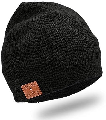 Enjoybot Bluetooth Beanie Wireless Knit Winter Hats Cap with Built-in Stereo Speakers and Microphone for Outdoor Sports