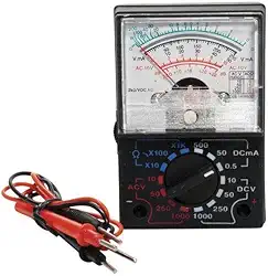 Multímetro Analógico Com Prova de Teste