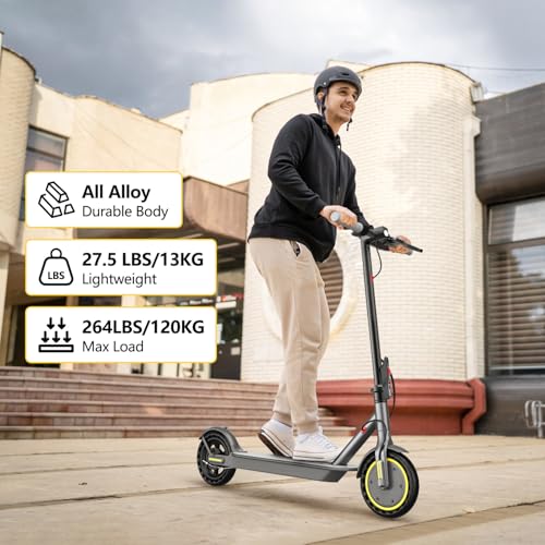 Electric Scooter Adults, Powerful 350W E-Scooter, Max 19 Mph