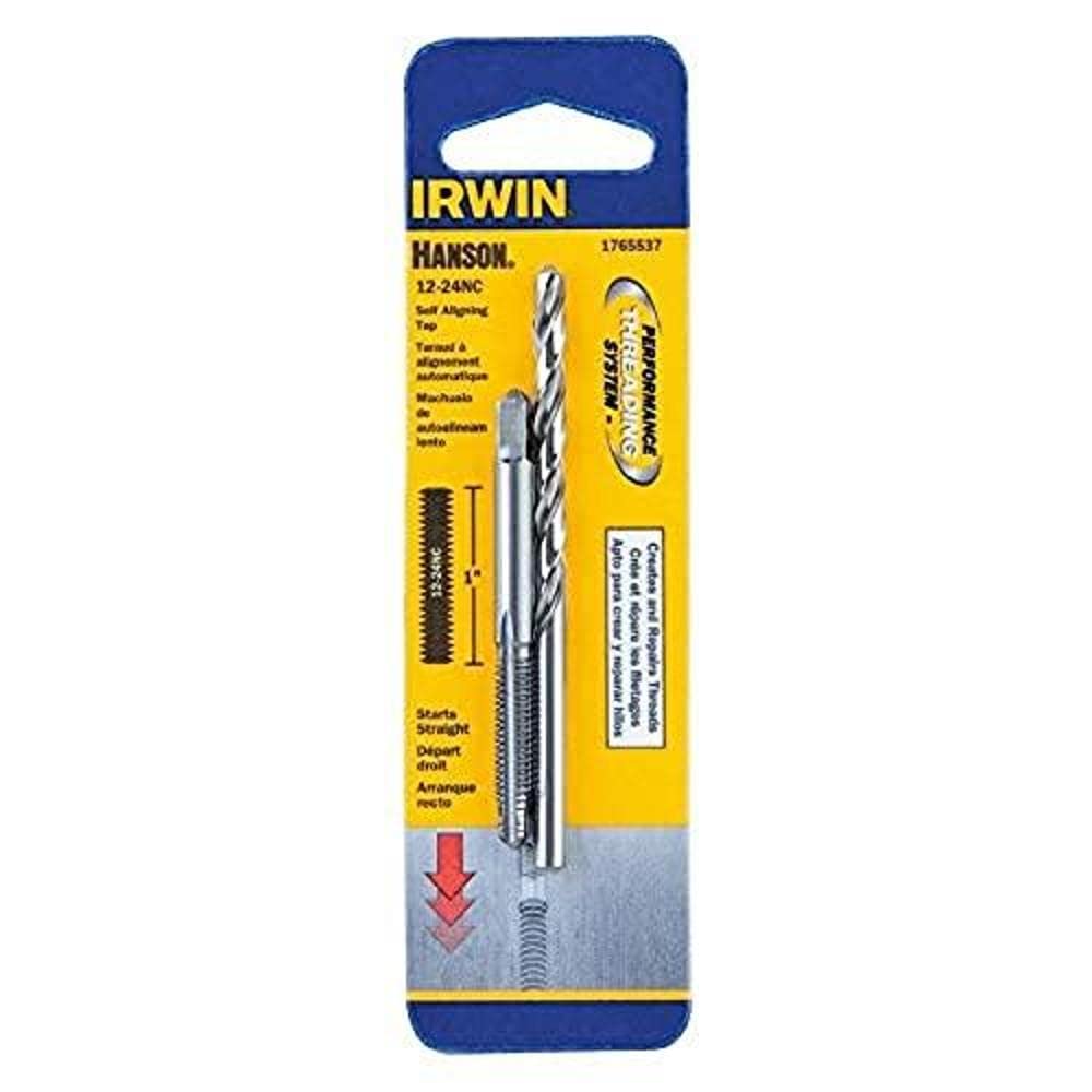 Irwin Tools Hanson 1765537 12-24/#16 Drill with Tap Combo