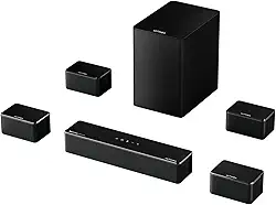 ULTIMEA Barra de som surround 5.1 canais com subwoofer, Dolby Atmos, VoiceMX, BassMX, APP, sistema de som surround de home theater para TV, BT 5.4, Poseidon M60 Boom (modelo 2025)