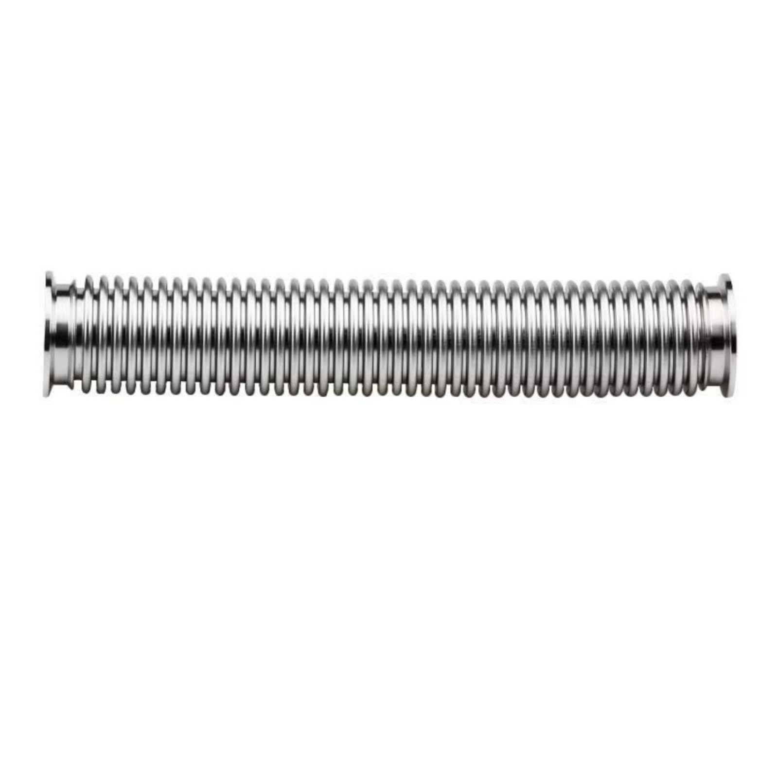 1 manguera de fuelle de KF-25 de Metal-manguera de vacío de acero inoxidable de pared delgada con bridas ISO-KF for un sellado seguro(1000 mm)