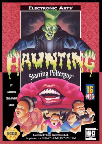 Image of Haunting Starring Polterguy - Sega Genesis (Renewed)