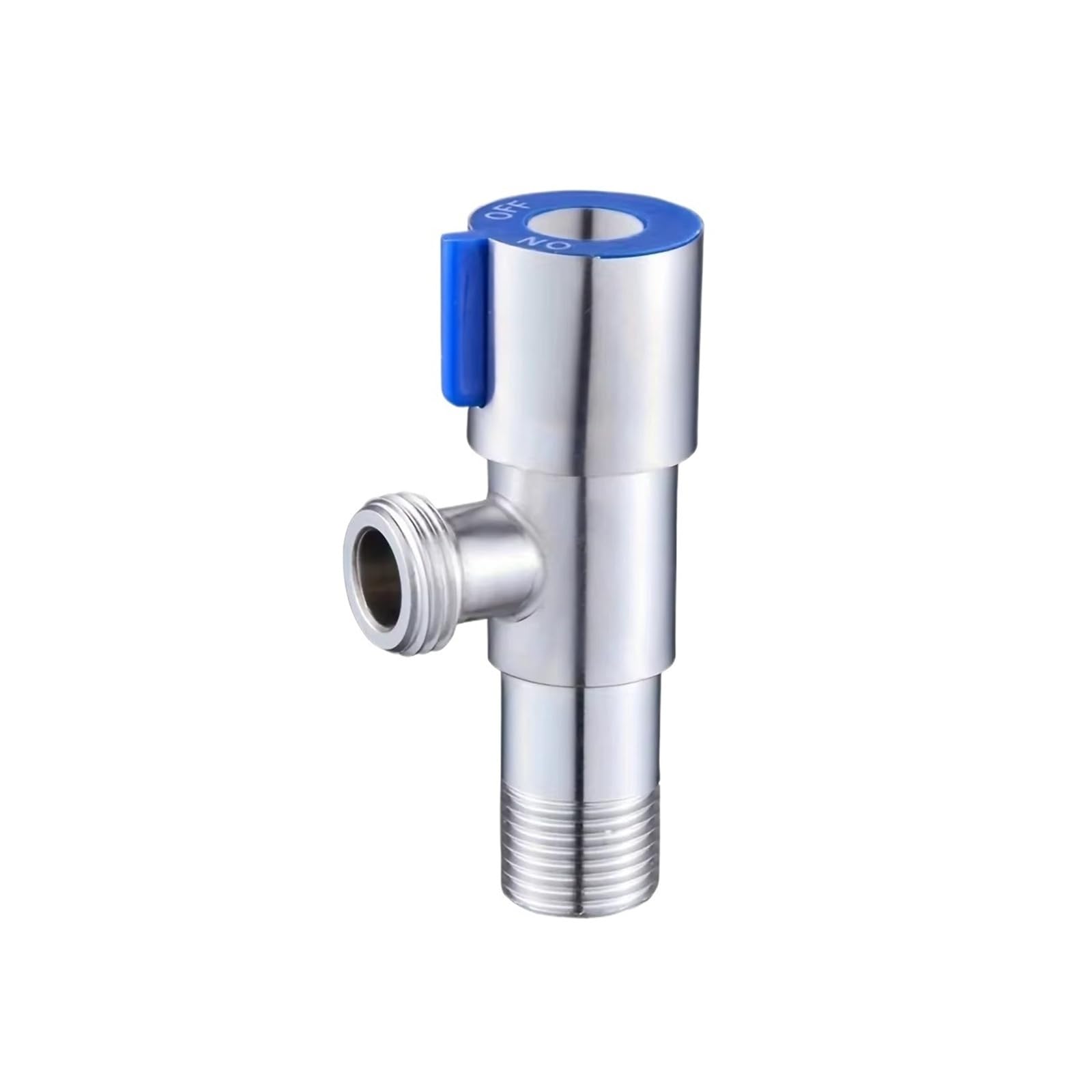 SUS304 Stainless Steel Angle Valve G1/2 Ceramic Core Hot Cold Water Shut-Off Valve for Bathroom Kitchen(StyleB)