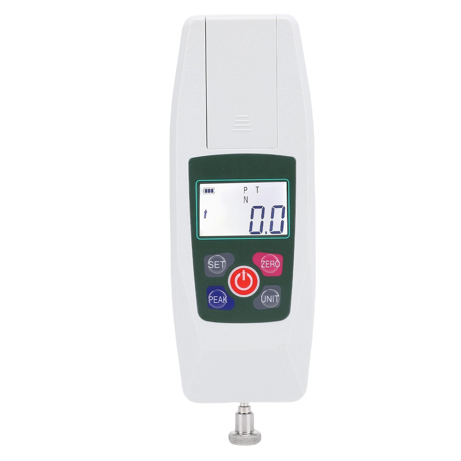 LICAEVEY Cyfrowy Dynamometr Push-pull Miernik Siły 500N, Dokładny Przenośny Miernik z Jednostkami N/kg/lb/oz, Czas Szczytowy/rzeczywisty, Podświetlany Wyświetlacz LCD, Brzęczyk Górnego Dolnego Limitu,