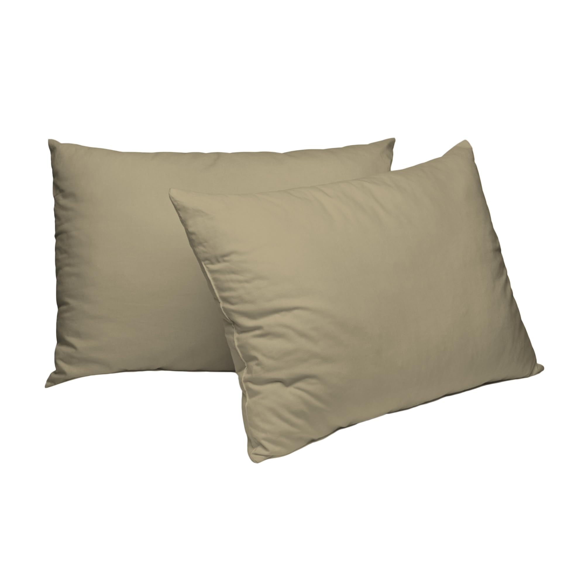 Snug City Polycotton Housewife Pillowcase Pair - Tan
