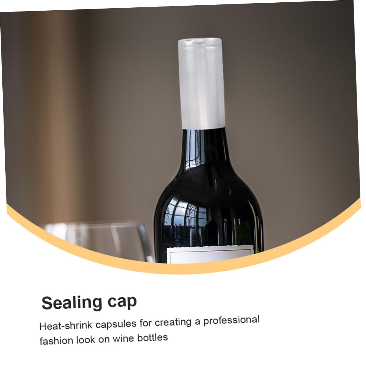 Garneck Cápsulas Termoencogibles para Botellas de Vino 30 MM Color Plateado 200 Unidades Fundas para Tapones Pestaña Desprendible Uso Profesional para Bodegas Bares y Hogares