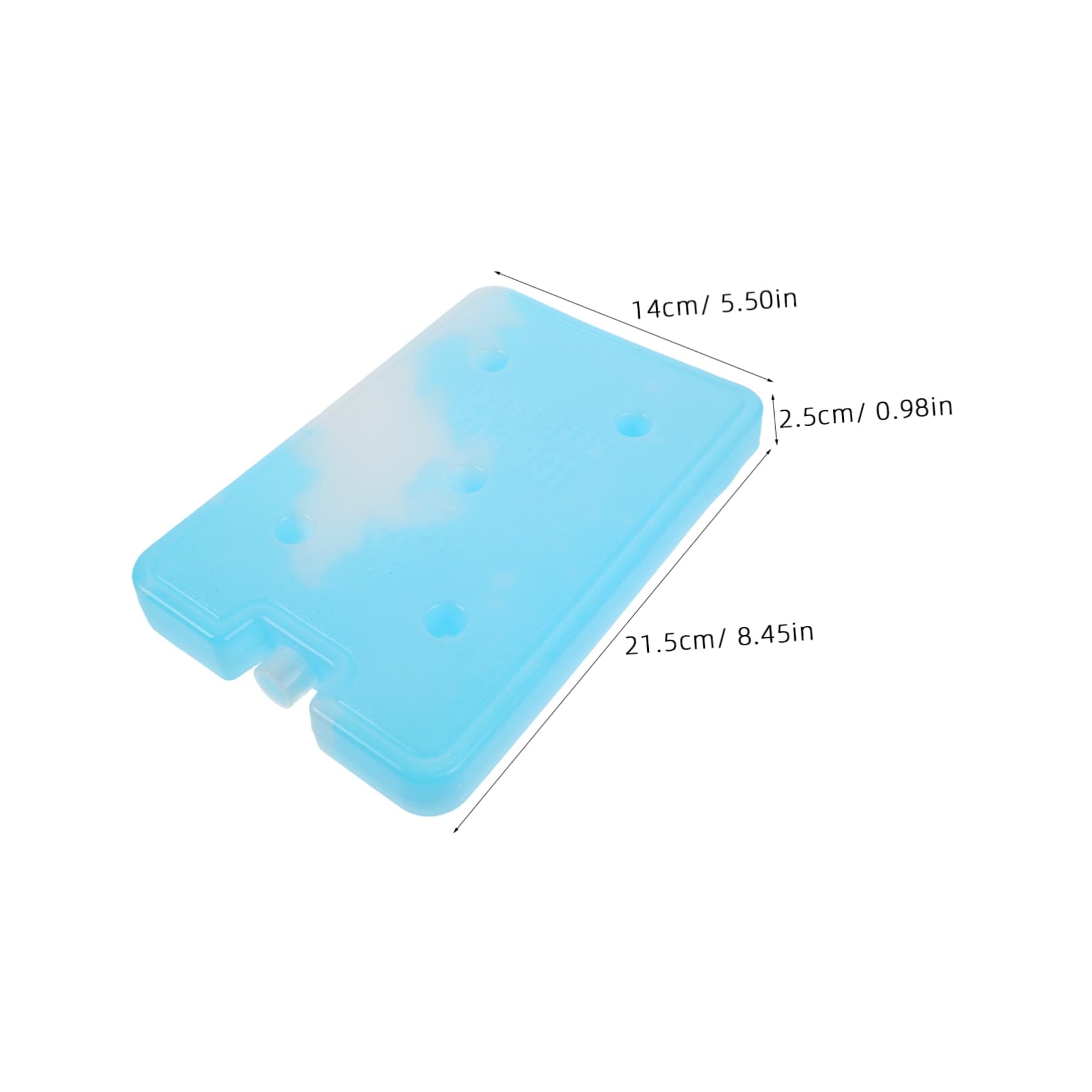 TOYANDONA Ice Packs Large Capacity Reusable Cooler Blocks for Extended Freshness Outdoor Food Storage