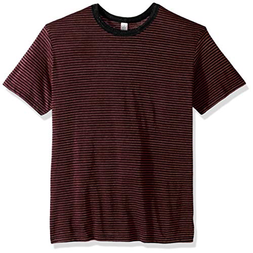 Alternative Men's Eco Crew Stripes, CrntODClsscSrip, Large