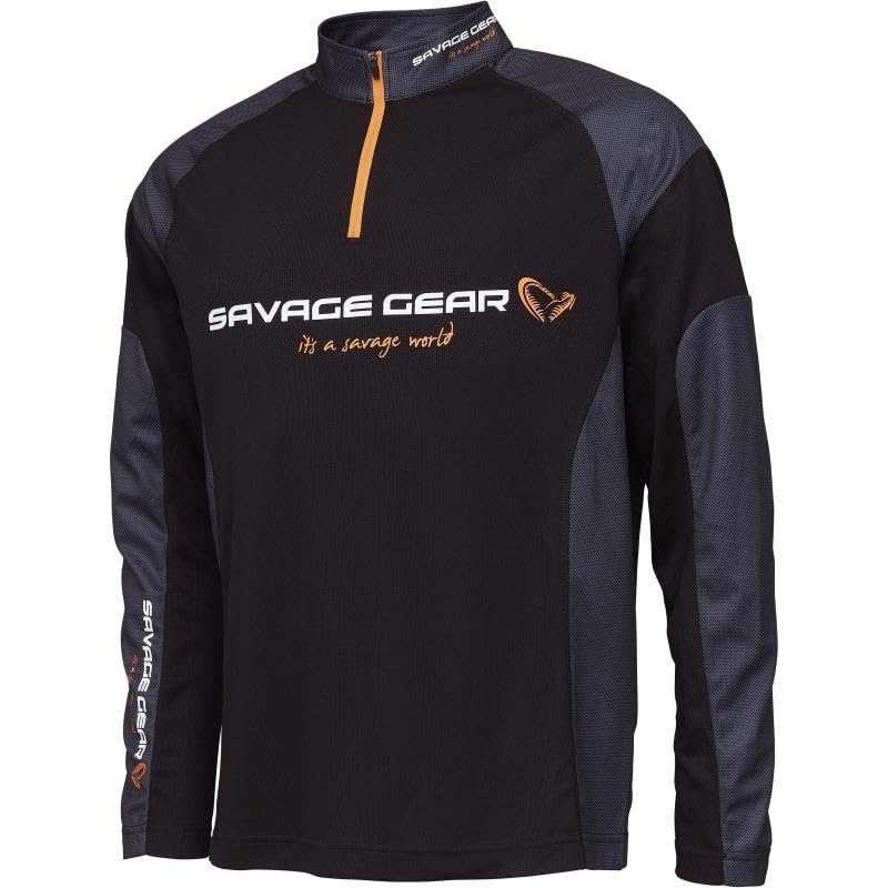 Savage Gear Tournament Gear Half Zip Sweatshirt M
