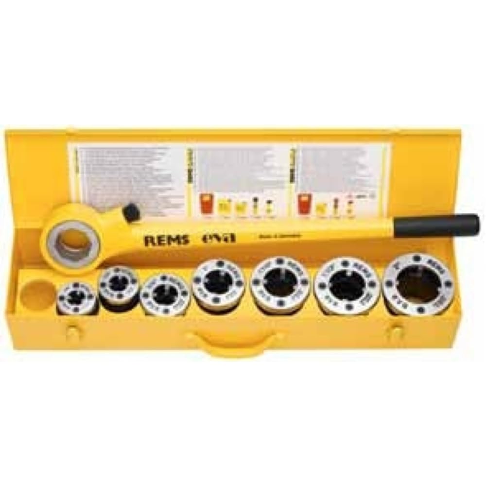 Rems EVA Profi-Set mit Handgewinde, 3/8-2 Zoll