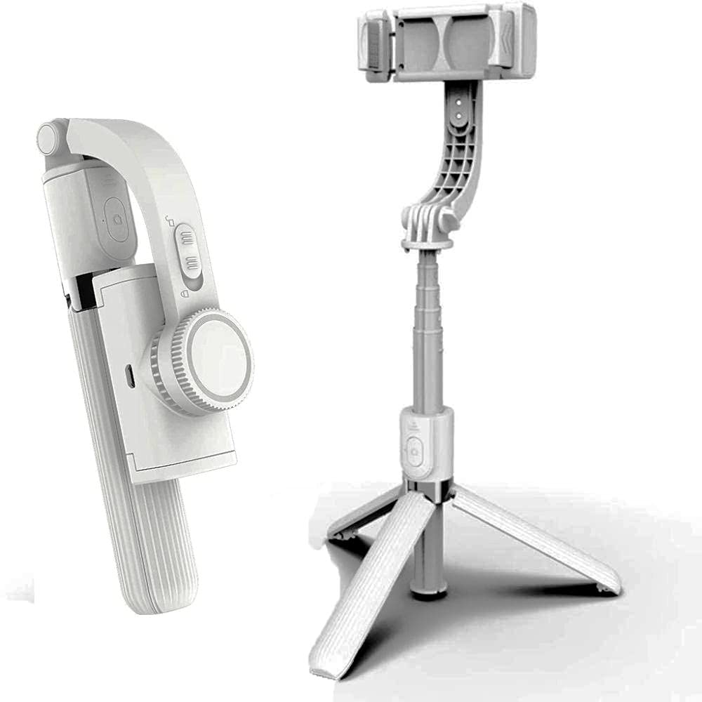 Smartphone Gimbal, Estabilizador de Mano Gimbal Estabilizador de Video para teléfono Inteligente portátil Selfie Stick, Youtuber Selfie Stick para Huawei