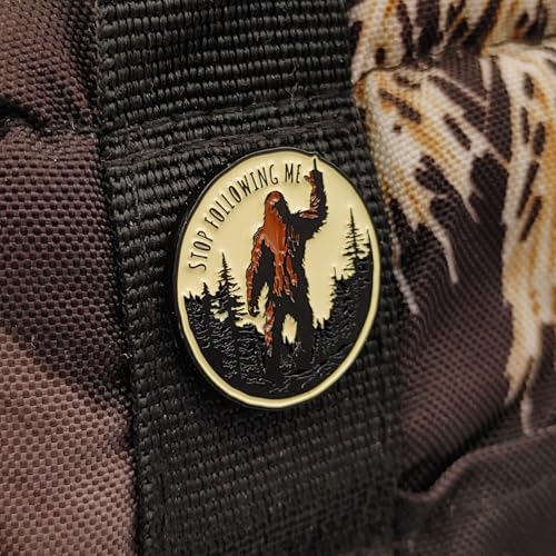 Bigfoot Enamel Lapel Pin - for Fans of Bigfoot and Sasquatch4